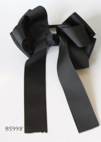 School Hair Accessories, Black (BS998-BS1000)