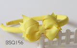 School Hair Accessories, Yellow/ Marymount Primary School / Good Hope School (BSQ155-BSQ157)