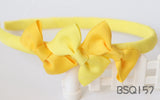 School Hair Accessories, Yellow/ Marymount Primary School / Good Hope School (BSQ155-BSQ157)