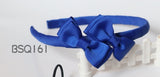 School Hair Accessories, Royal Blue/ DGJS (BS1252-BS1255)