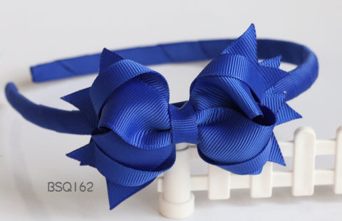 School Hair Accessories, Royal Blue/ DGJS (BS1256-BS1256)