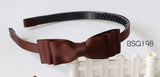 Brown School Hair Accessories, Brown (BS1402-BS1403)