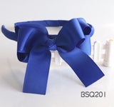 School Hair Accessories, Royal Blue/ DGJS (BSQ200-BSQ203)