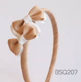 School Hair Accessories, Orange/ Beige/ HKUGAP/ St Mary (BS1467-BS1468)