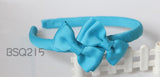 School Hair Accessories, Navy/ Royal Blue/ Light Blue/ DGJS (BS1500-BS1503)