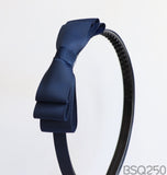 School Hair Accessories, Navy (BSQ249-BSQ252)