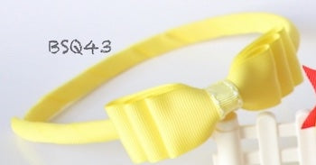 School Hair Accessories, Yellow/ Marymount Primary School / Good Hope School (BS403-BS408)