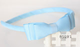 School Hair Accessories, Navy/ Royal Blue/ Light Blue/ DGJS (B589-B594)