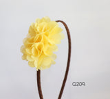 Classic Yellow Flower Headband (Q209)