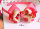 Pretty Polka Dot Headband (Q212-Q214)