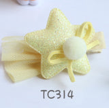 Beautiful Glitter Star Hair Clips (TC313-TC315)