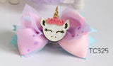 Unicorn Hair Clips (TC322-TC325)