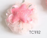 Glitter Star Hair Clips (TC329-TC333)