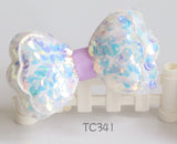 Sequin Big Bow Hair Clip (TC426)