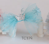 Big Bow glitter Star Hair Clips (TC378-TC380)