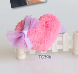 Pink Heart Hair Clip (TC396-TC397)