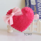 Pink Heart Hair Clip (TC396-TC397)