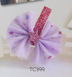 Tulle and Star Hair Clip (TC398-TC400)