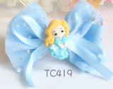 Princess Big Bow Hair Clip (TC417-TC419)