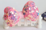 Sequin Big Bow Hair Clip (TC426)